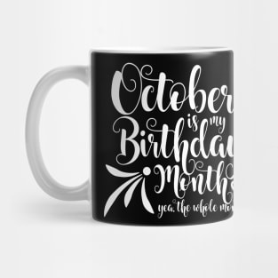 October Birthday Mug